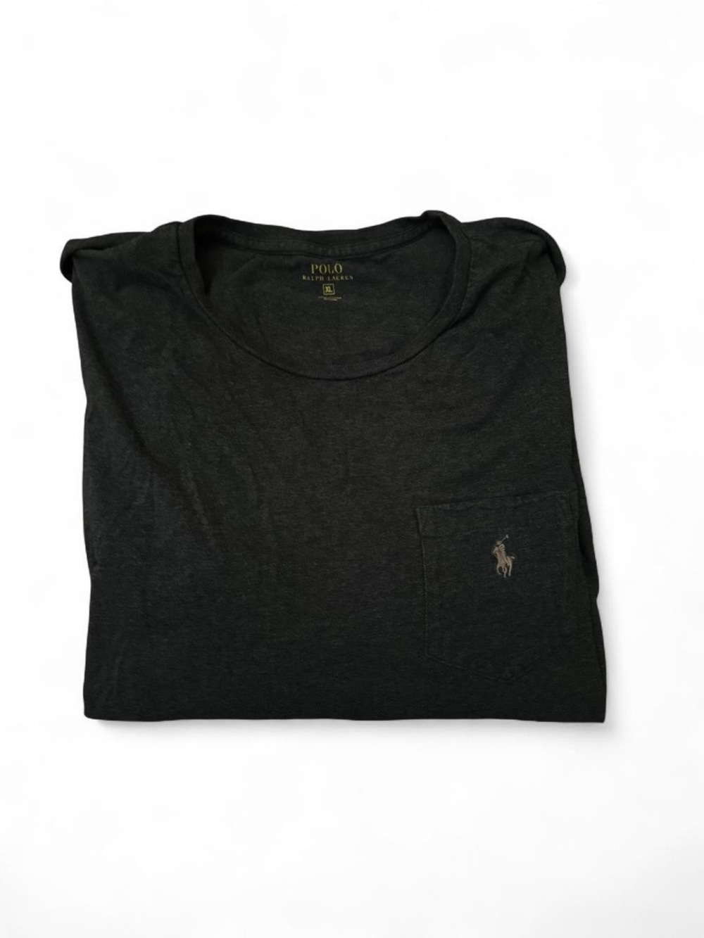Polo Ralph Lauren Olive Green Long Sleeve Pocket Tee